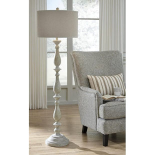Country / Farmhouse Floor Lamps You'll Love | Wayfair